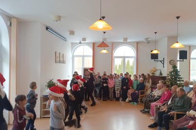 Děti z 3. a 4. třídy ZŠ Lučany nad Nisou