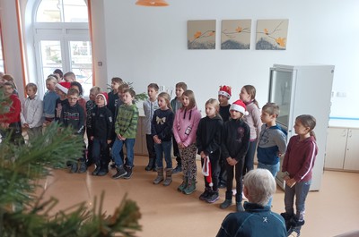 Děti z 3. a 4. třídy ZŠ Lučany nad Nisou