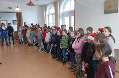Děti z 3. a 4. třídy ZŠ Lučany nad Nisou