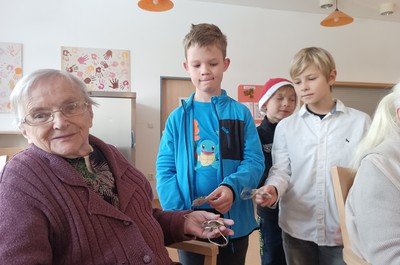 Děti z 3. a 4. třídy ZŠ Lučany nad Nisou