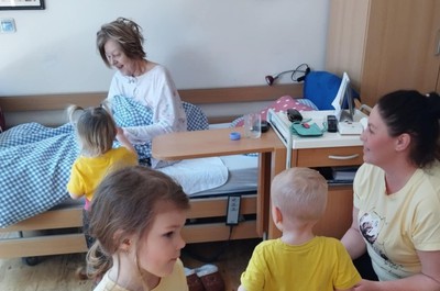 Děti z dětské skupiny BUBLINA
