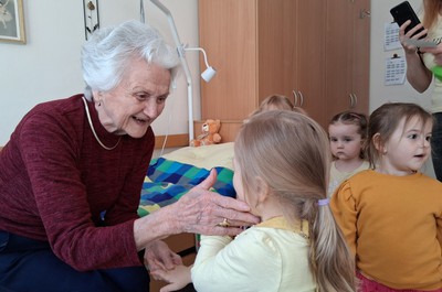 Děti z dětské skupiny BUBLINA