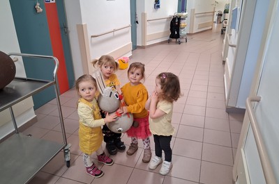 Děti z dětské skupiny BUBLINA