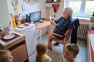 Děti z dětské skupiny BUBLINA