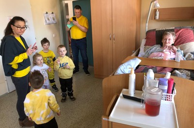 Děti z dětské skupiny BUBLINA